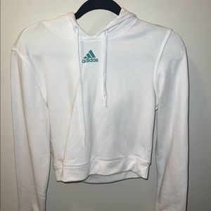 NWT! Adidas Crop Hoodie
